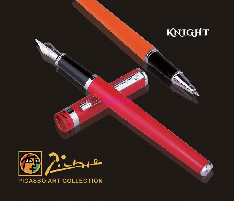 PICASSO KNIGHT  pióro wieczne czerwone