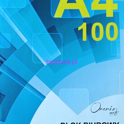 Blok biurowy A4  50k.krata ORARIO