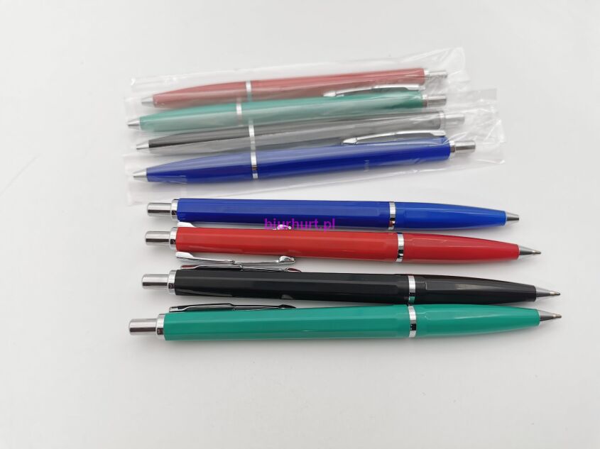 SANTE Długopis OCTAGON korpus GREEN wkł. niebieski